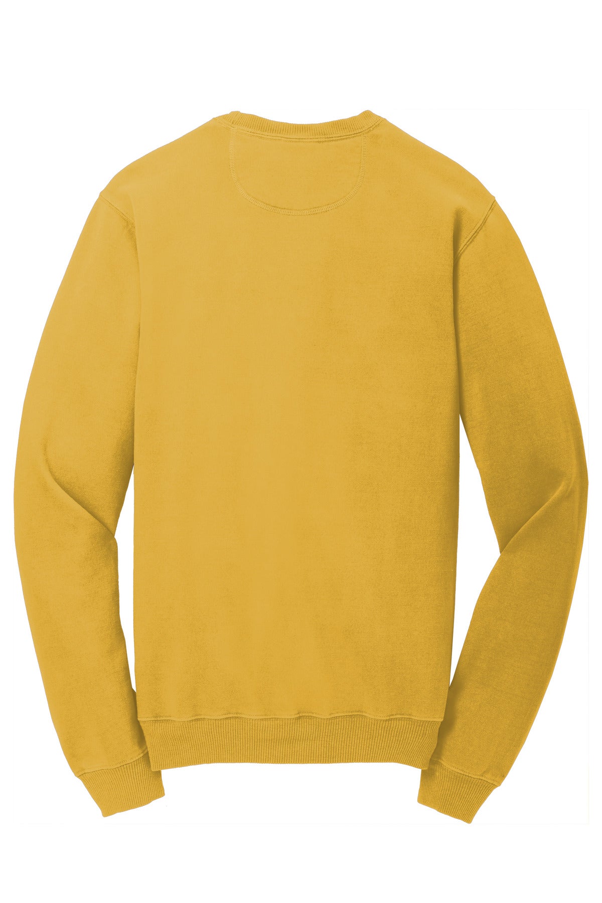 Port & Company Beach Wash Garment-Dyed Crewneck Sweatshirt PC098 Dijon