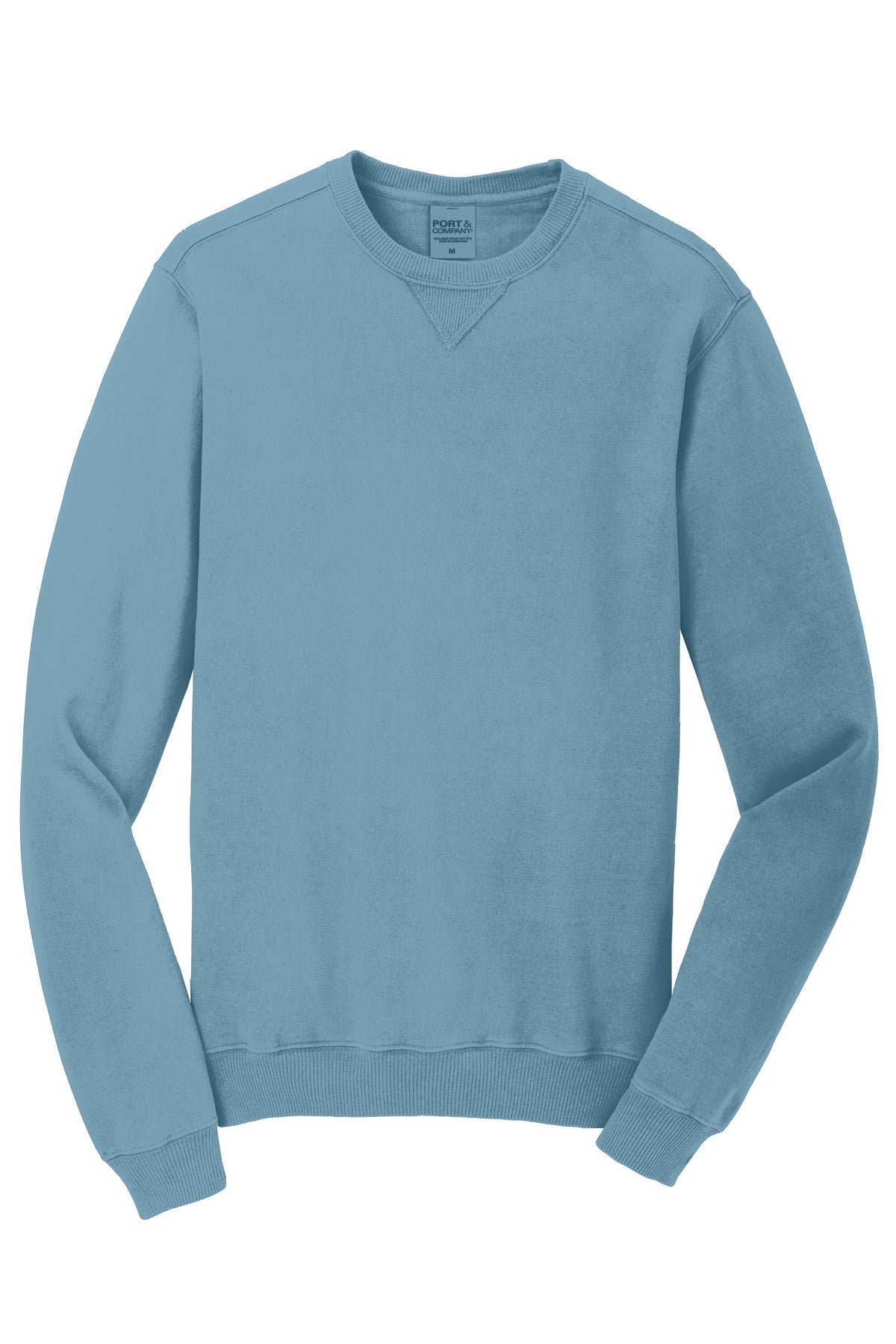 Port & Company Beach Wash Garment-Dyed Crewneck Sweatshirt PC098 Mist