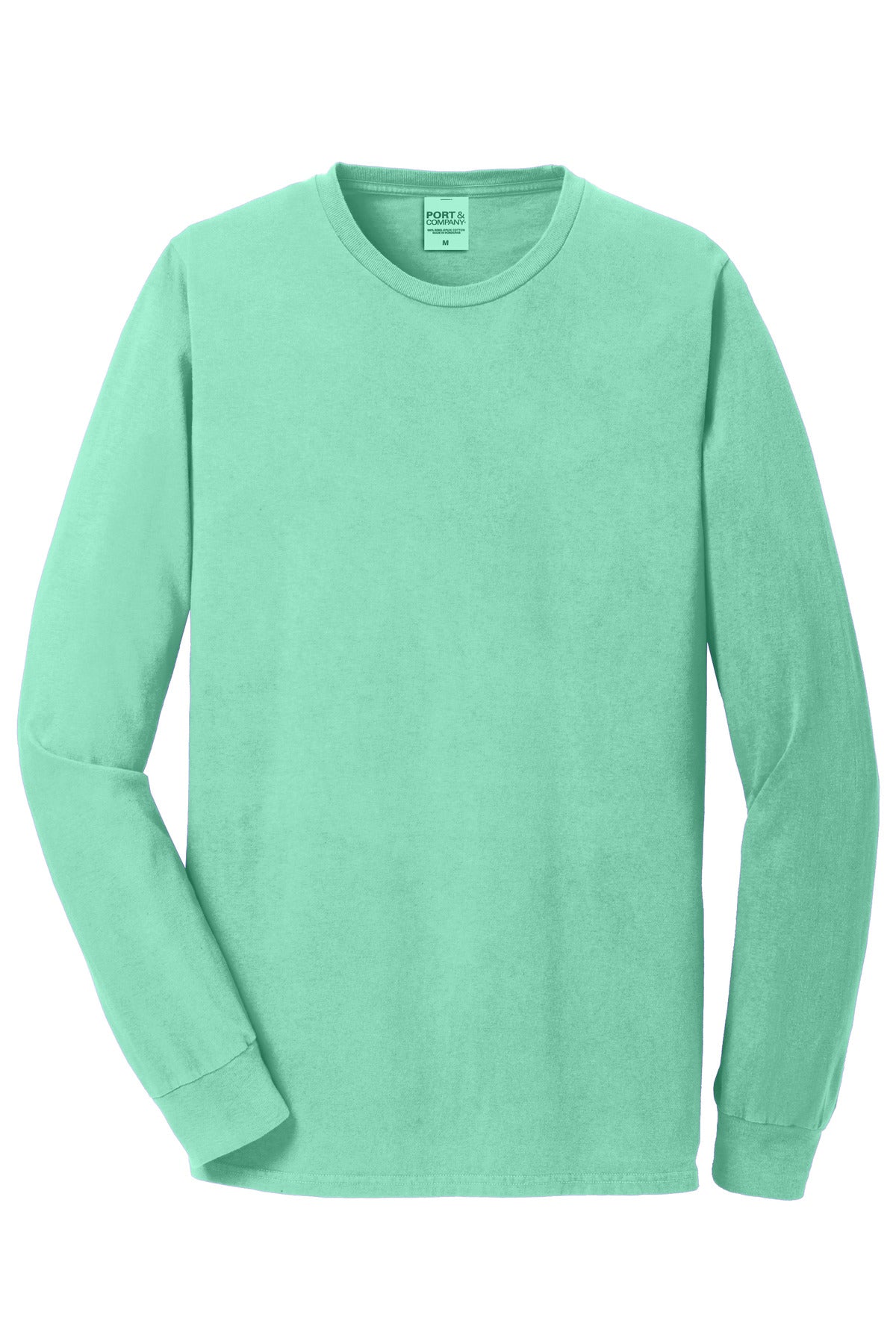 Port & Company Beach Wash Garment-Dyed Long Sleeve Tee PC099LS Jadeite