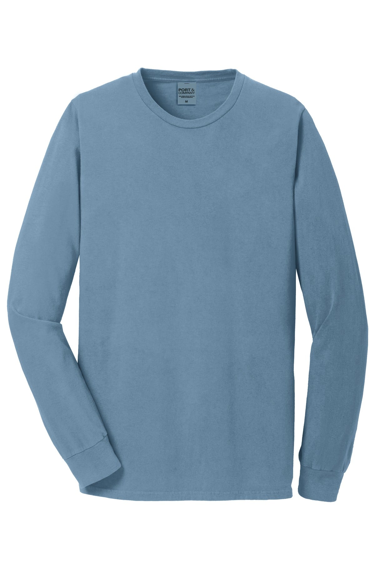 Port & Company Beach Wash Garment-Dyed Long Sleeve Tee PC099LS Mist
