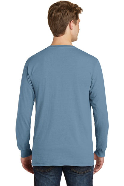 Port & Company Beach Wash Garment-Dyed Long Sleeve Tee PC099LS Mist