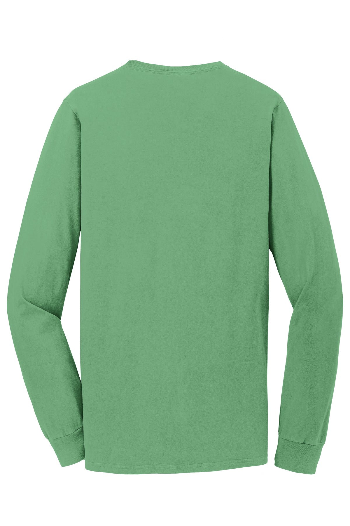 Port & Company Beach Wash Garment-Dyed Long Sleeve Tee PC099LS Safari