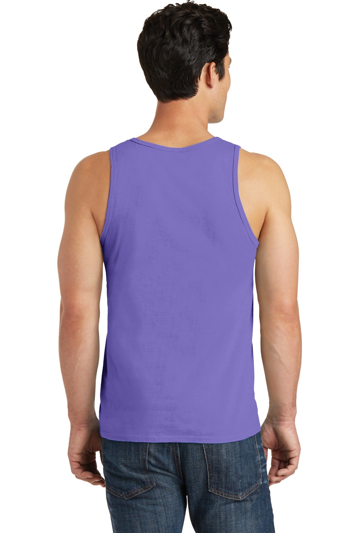 Port & Company Beach Wash Garment-Dyed Tank.  PC099TT Amethyst