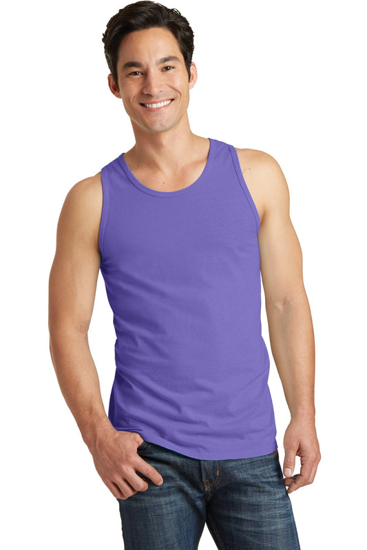 Port & Company Beach Wash Garment-Dyed Tank.  PC099TT Amethyst