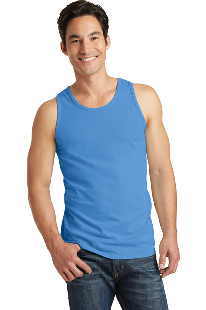 Port & Company Beach Wash Garment-Dyed Tank.  PC099TT Blue Moon
