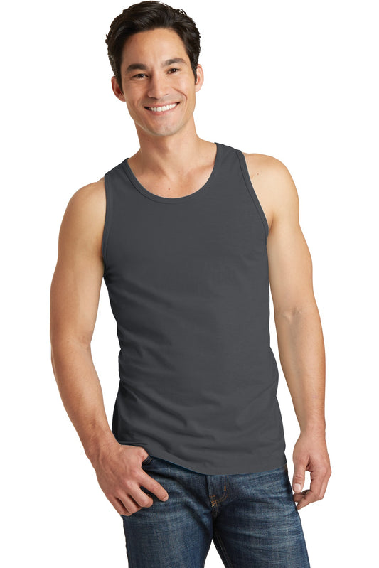 Port & Company Beach Wash Garment-Dyed Tank.  PC099TT Coal