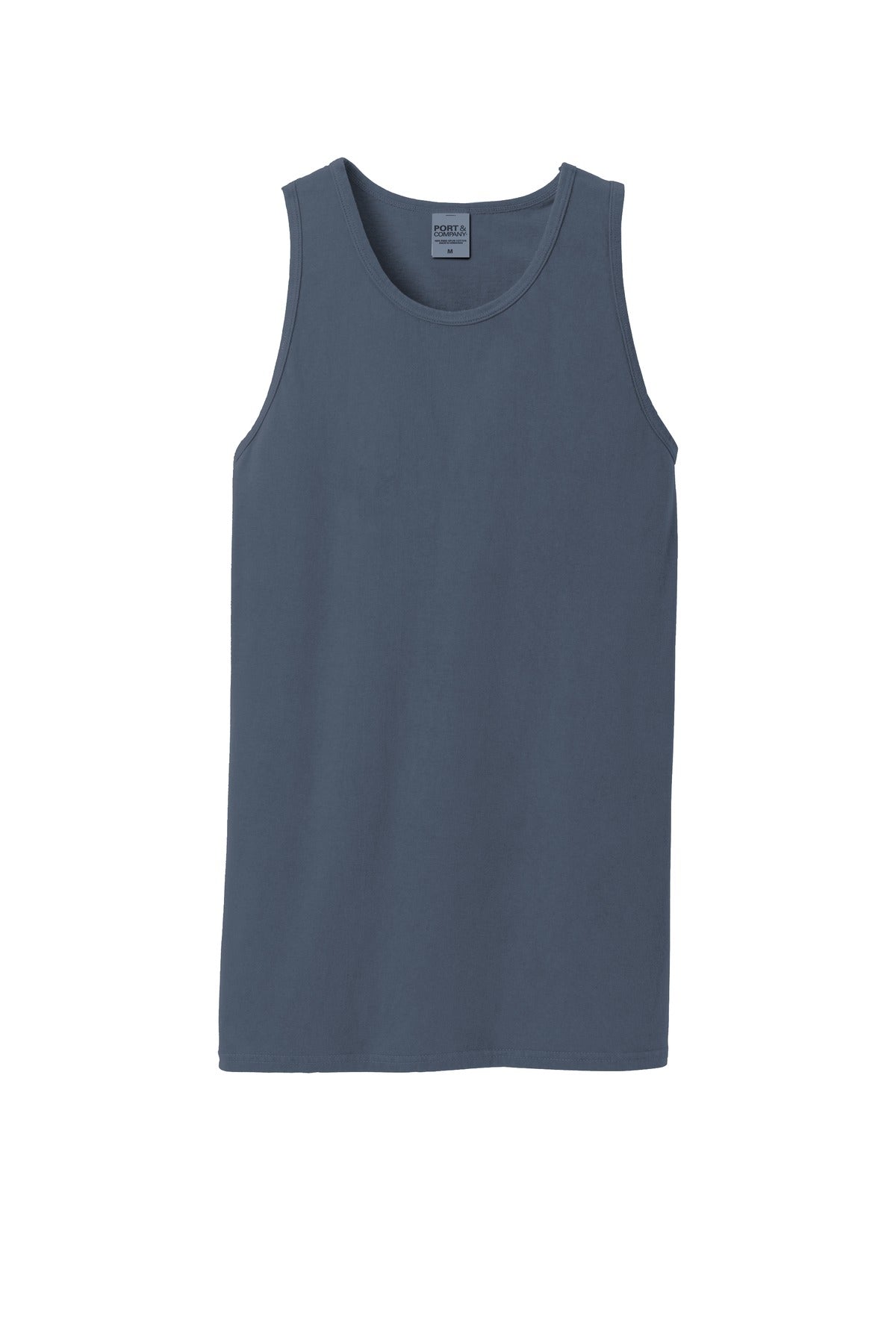 Port & Company Beach Wash Garment-Dyed Tank.  PC099TT Denim Blue