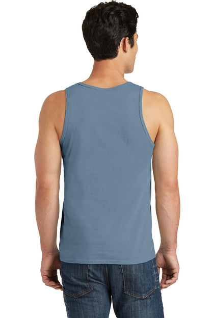 Port & Company Beach Wash Garment-Dyed Tank.  PC099TT Denim Blue