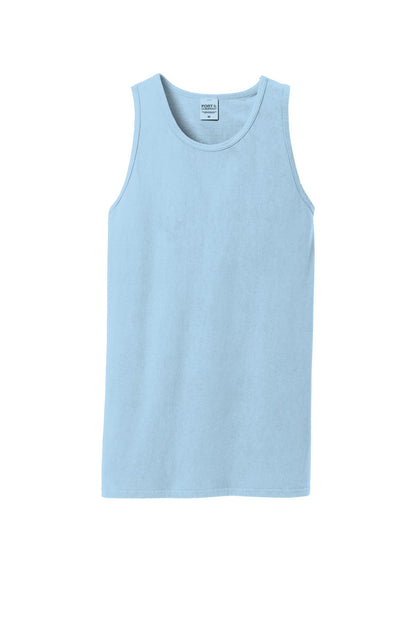Port & Company Beach Wash Garment-Dyed Tank.  PC099TT Glacier