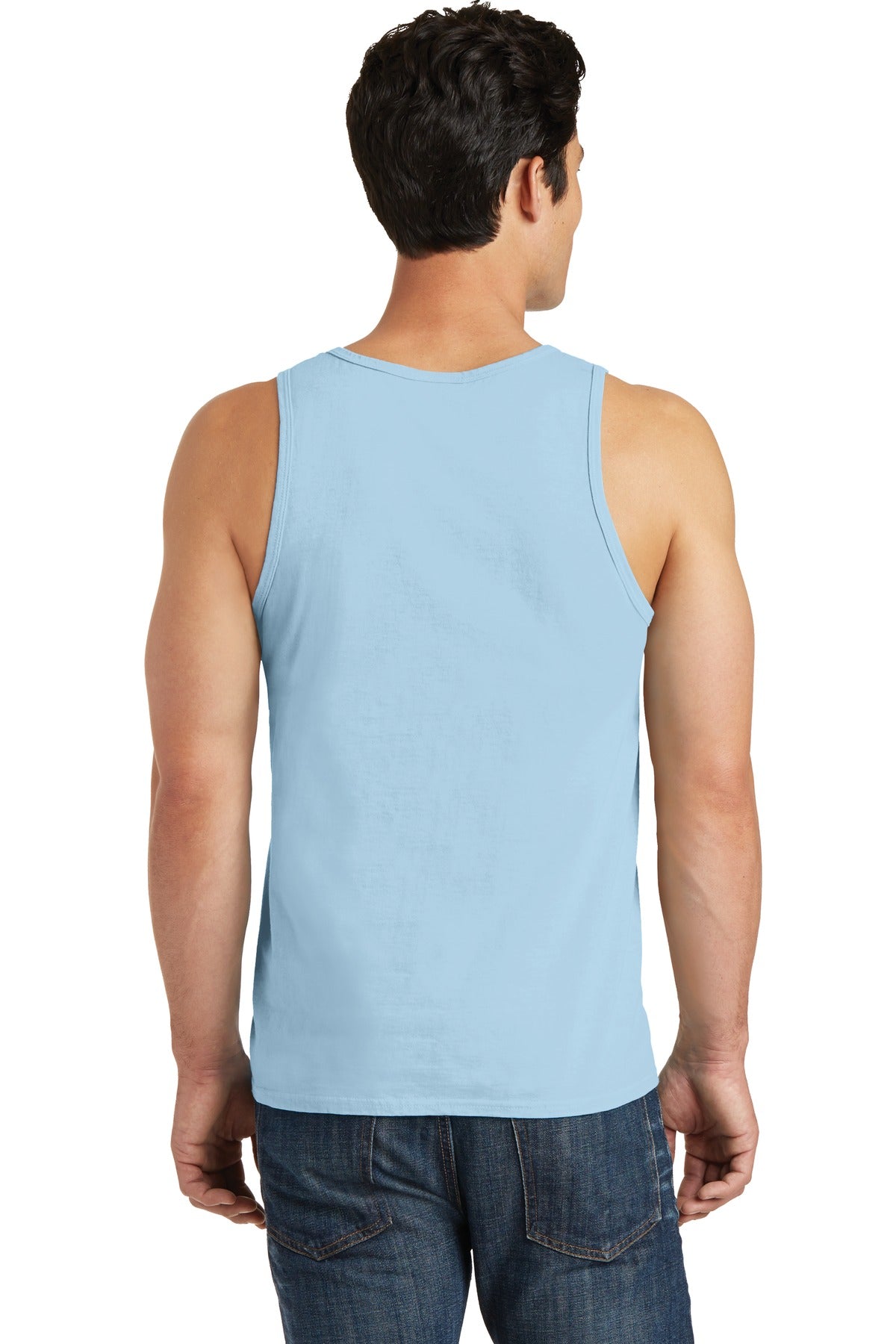 Port & Company Beach Wash Garment-Dyed Tank.  PC099TT Glacier