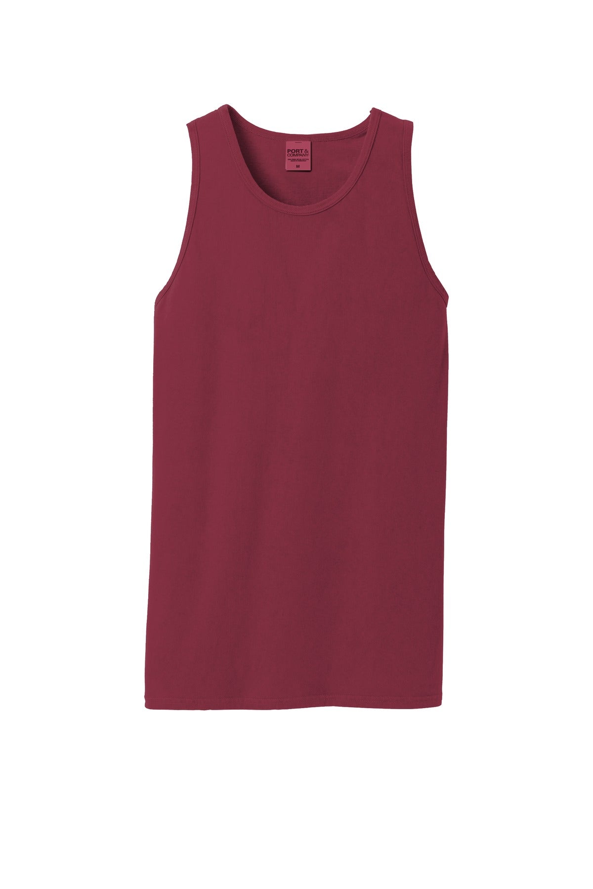 Port & Company Beach Wash Garment-Dyed Tank.  PC099TT Merlot