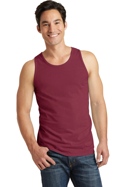 Port & Company Beach Wash Garment-Dyed Tank.  PC099TT Merlot