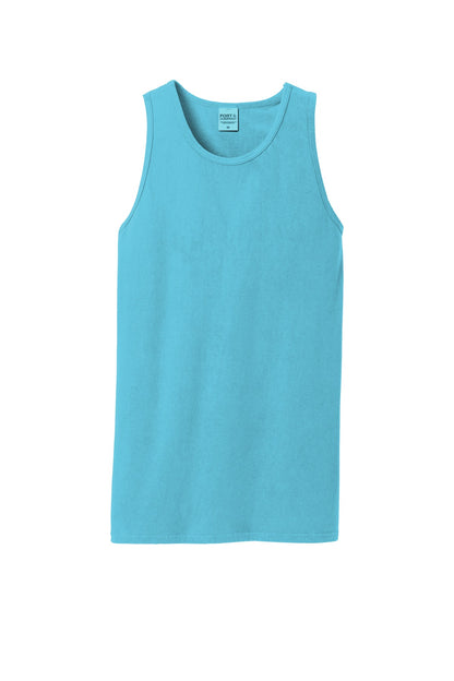 Port & Company Beach Wash Garment-Dyed Tank.  PC099TT Tidal Wave