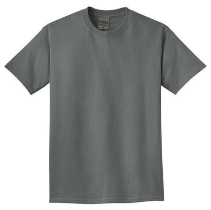 Port & Company Beach Wash Garment-Dyed Tee. PC099 Coal