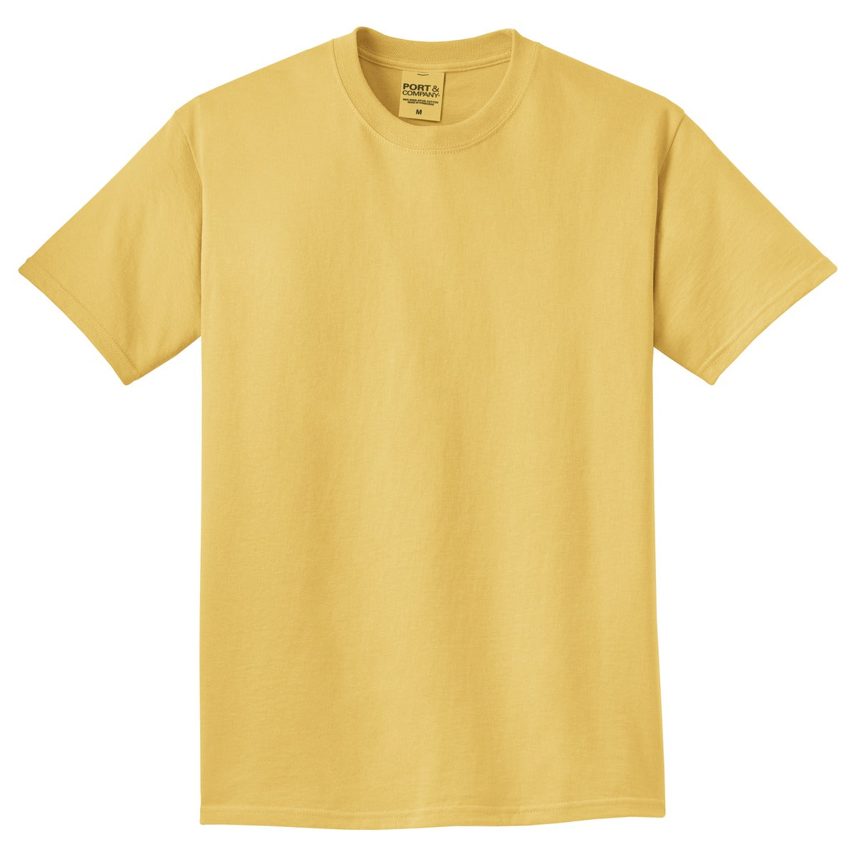 Port & Company Beach Wash Garment-Dyed Tee. PC099 Dijon