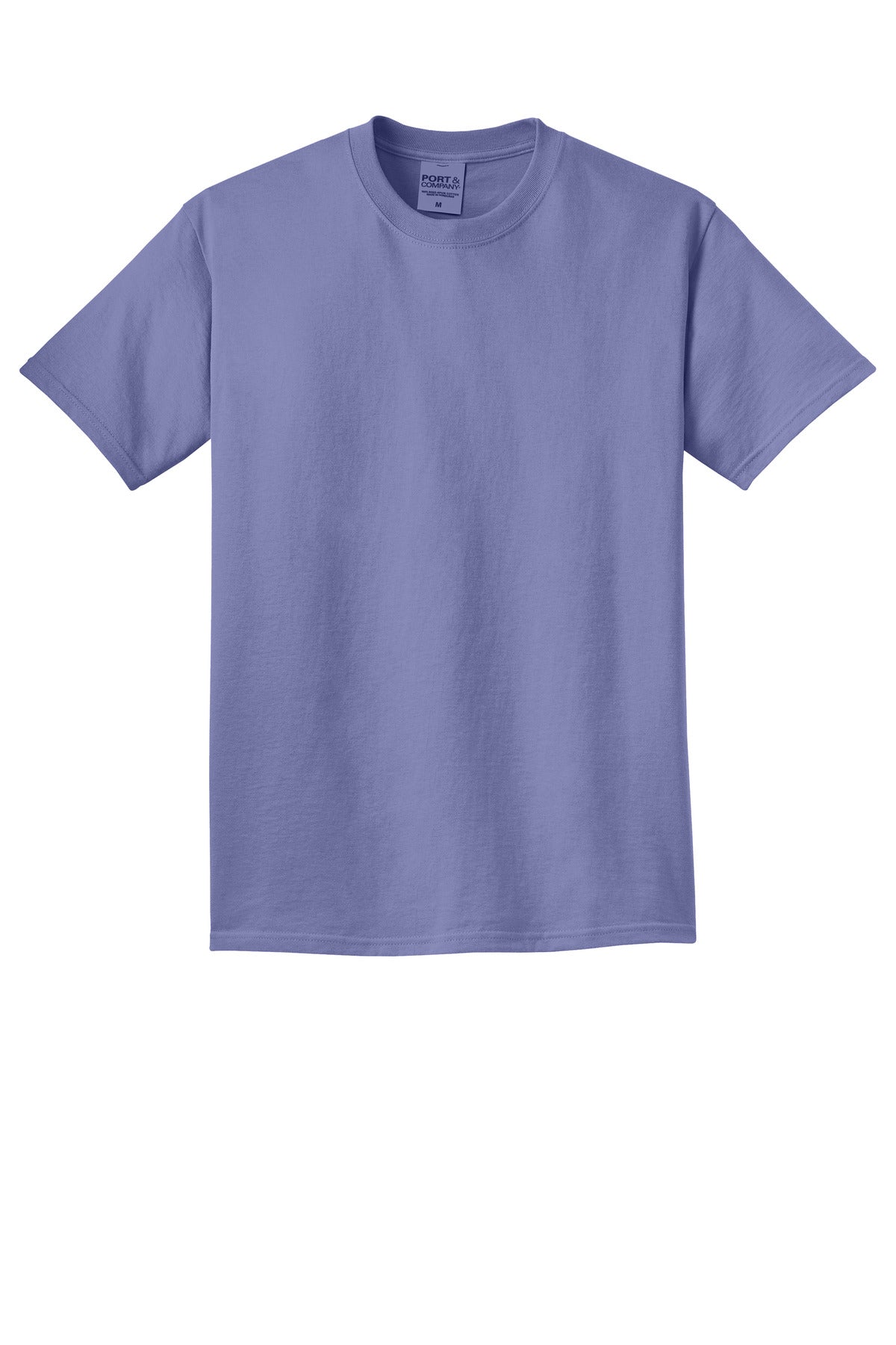 Port & Company Beach Wash Garment-Dyed Tee. PC099 Amethyst