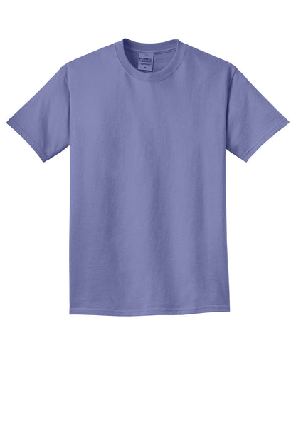 Port & Company Beach Wash Garment-Dyed Tee. PC099 Amethyst