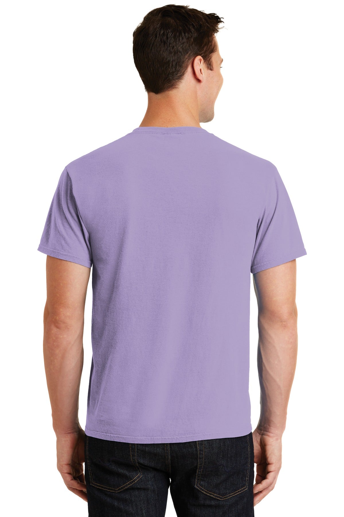 Port & Company Beach Wash Garment-Dyed Tee. PC099 Amethyst