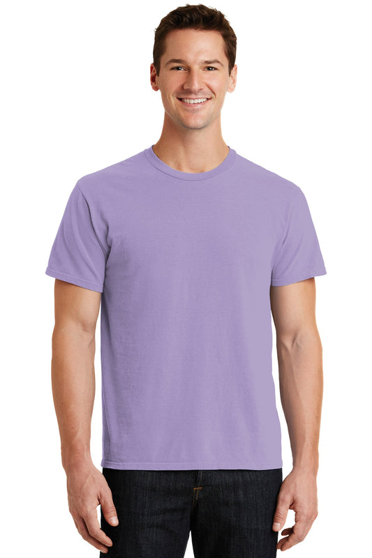 Port & Company Beach Wash Garment-Dyed Tee. PC099 Amethyst