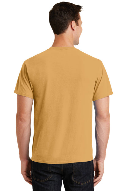 Port & Company Beach Wash Garment-Dyed Tee. PC099 Dijon