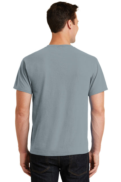 Port & Company Beach Wash Garment-Dyed Tee. PC099 Dove Grey