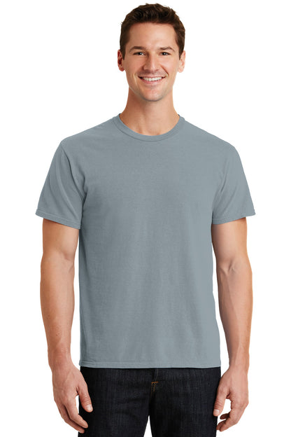 Port & Company Beach Wash Garment-Dyed Tee. PC099 Dove Grey