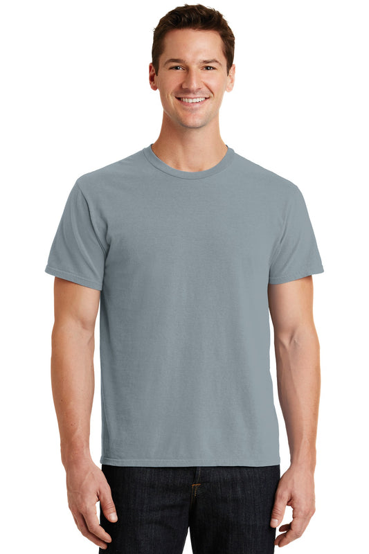 Port & Company Beach Wash Garment-Dyed Tee. PC099 Dove Grey