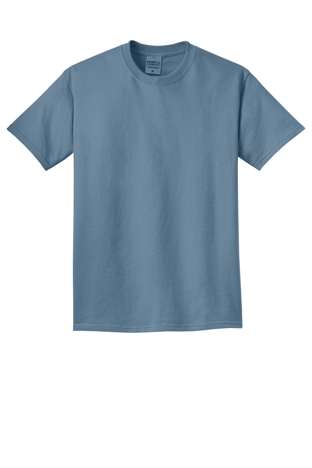 Port & Company Beach Wash Garment-Dyed Tee. PC099 Faded Denim