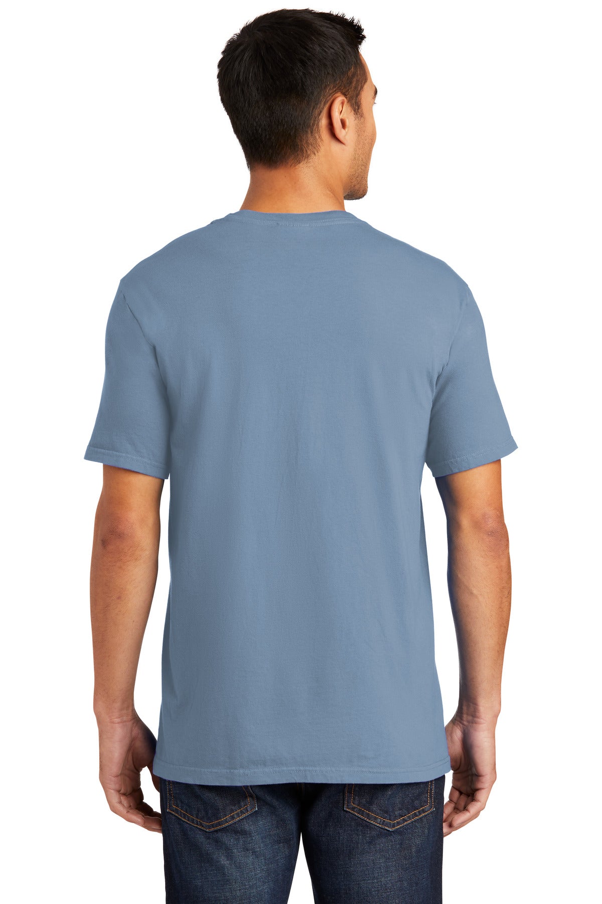 Port & Company Beach Wash Garment-Dyed Tee. PC099 Faded Denim