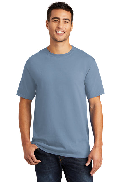 Port & Company Beach Wash Garment-Dyed Tee. PC099 Faded Denim