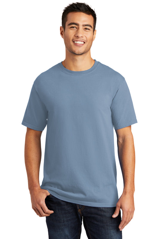 Port & Company Beach Wash Garment-Dyed Tee. PC099 Faded Denim