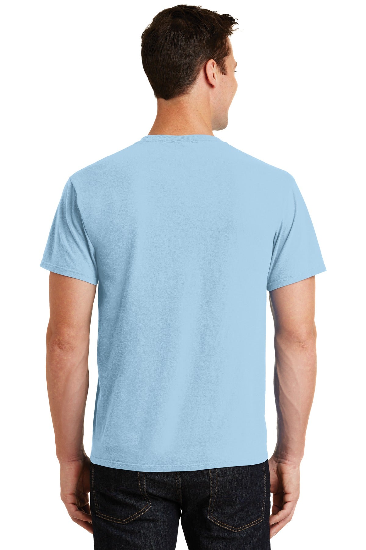 Port & Company Beach Wash Garment-Dyed Tee. PC099 Glacier
