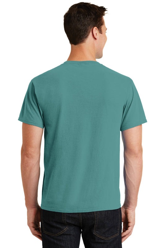 Port & Company Beach Wash Garment-Dyed Tee. PC099 Peacock