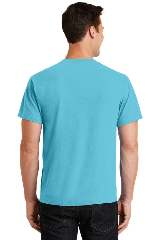 Port & Company Beach Wash Garment-Dyed Tee. PC099 Tidal Wave