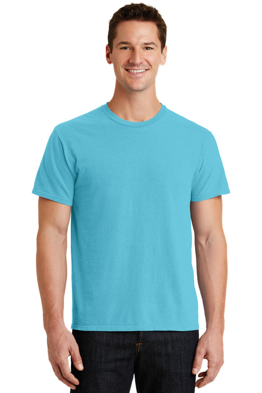 Port & Company Beach Wash Garment-Dyed Tee. PC099 Tidal Wave