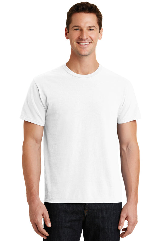 Port & Company Beach Wash Garment-Dyed Tee. PC099 White