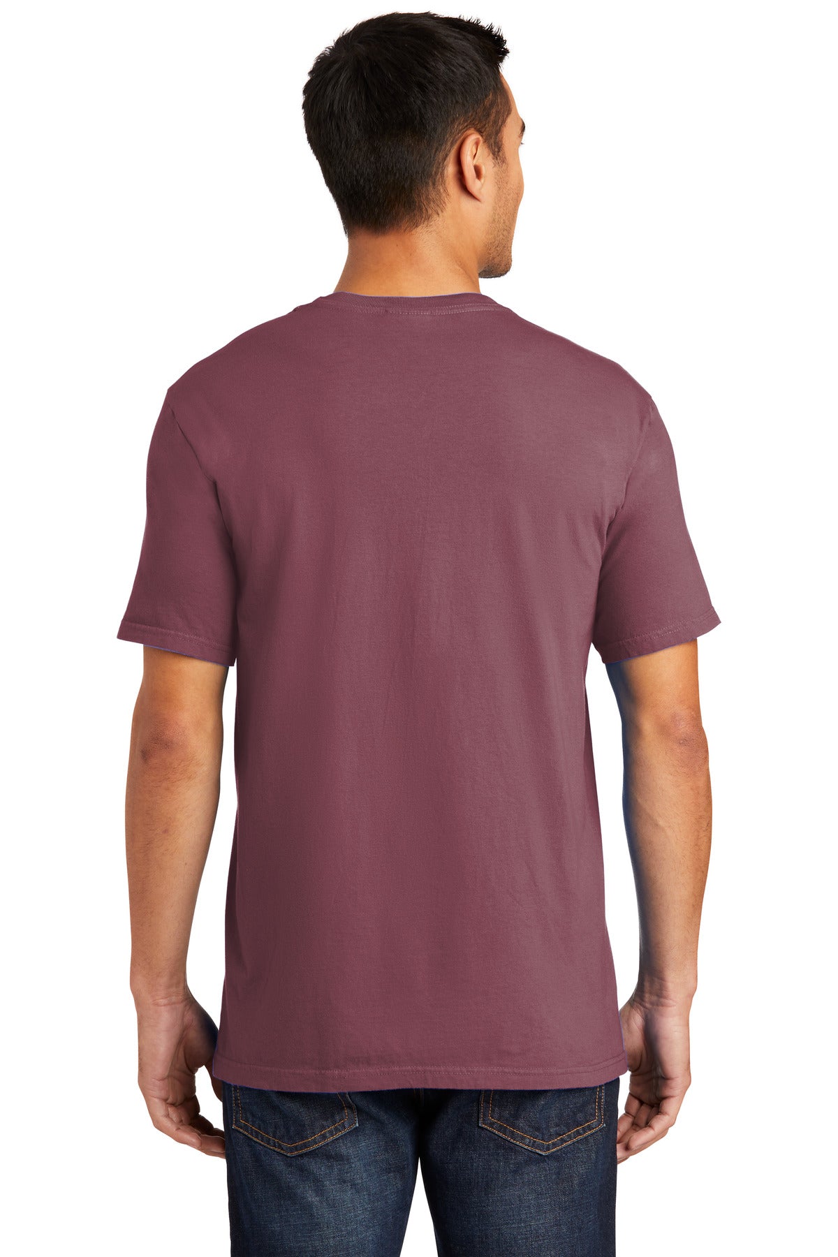 Port & Company Beach Wash Garment-Dyed Tee. PC099 Wineberry