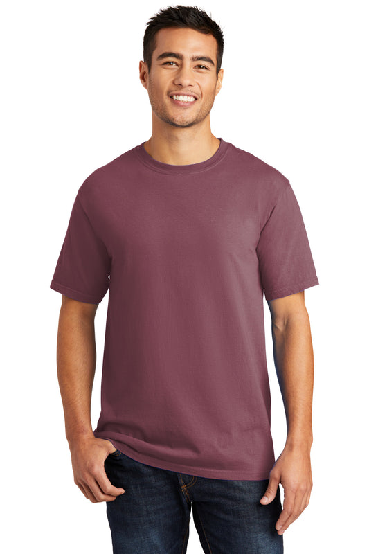 Port & Company Beach Wash Garment-Dyed Tee. PC099 Wineberry