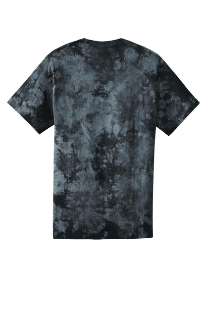 Port & Company  Crystal Tie-Dye Tee PC145 Black