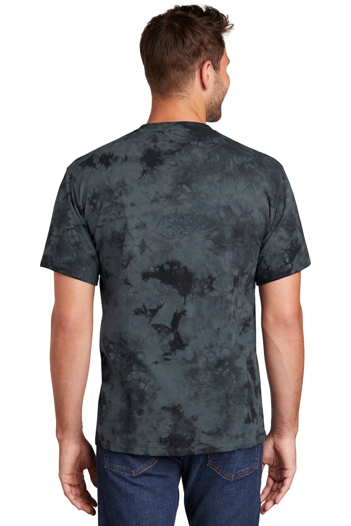 Port & Company  Crystal Tie-Dye Tee PC145 Black