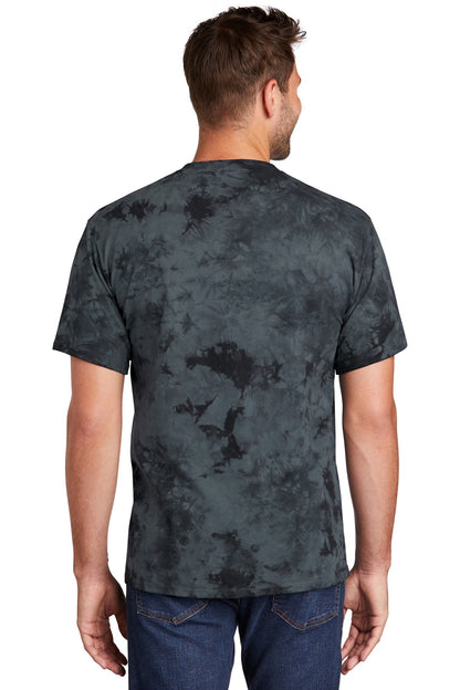 Port & Company  Crystal Tie-Dye Tee PC145 Black