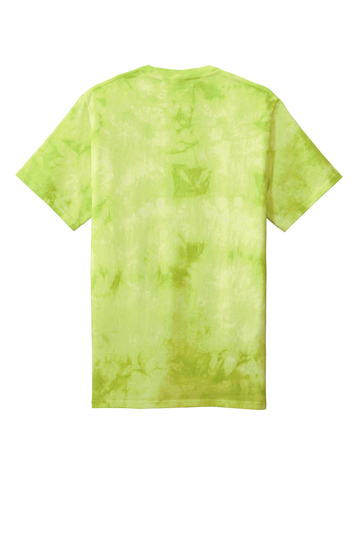 Port & Company  Crystal Tie-Dye Tee PC145 Lemon Lime