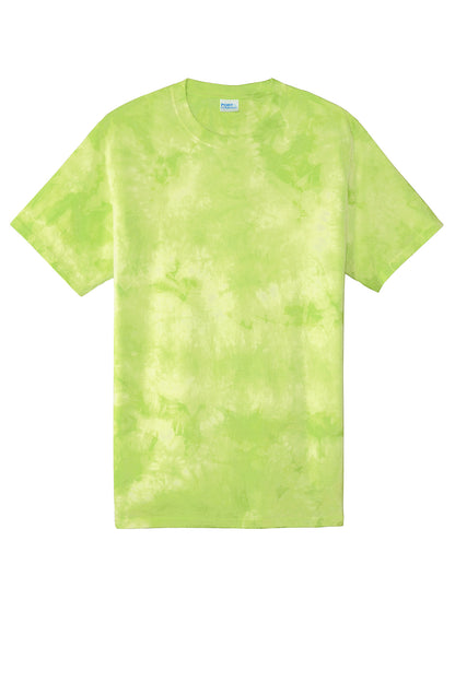 Port & Company  Crystal Tie-Dye Tee PC145 Lemon Lime