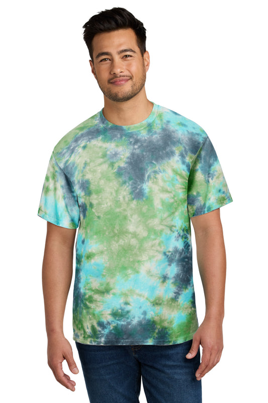 Port & Company  Crystal Tie-Dye Tee PC145 Planet Earth Colorburst