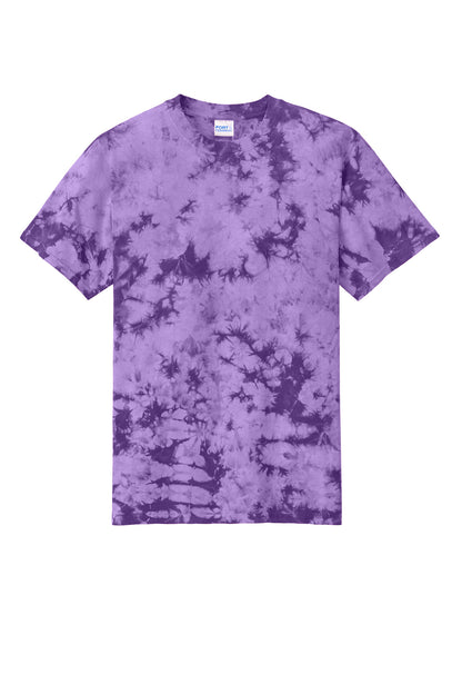 Port & Company  Crystal Tie-Dye Tee PC145 Purple