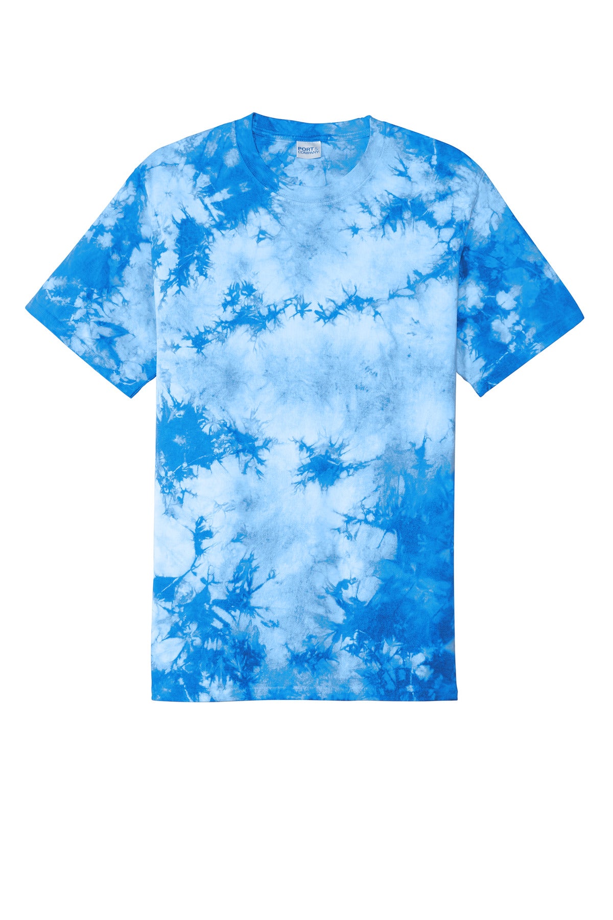 Port & Company  Crystal Tie-Dye Tee PC145 Sky Blue