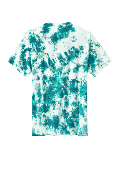 Port & Company  Crystal Tie-Dye Tee PC145 Teal