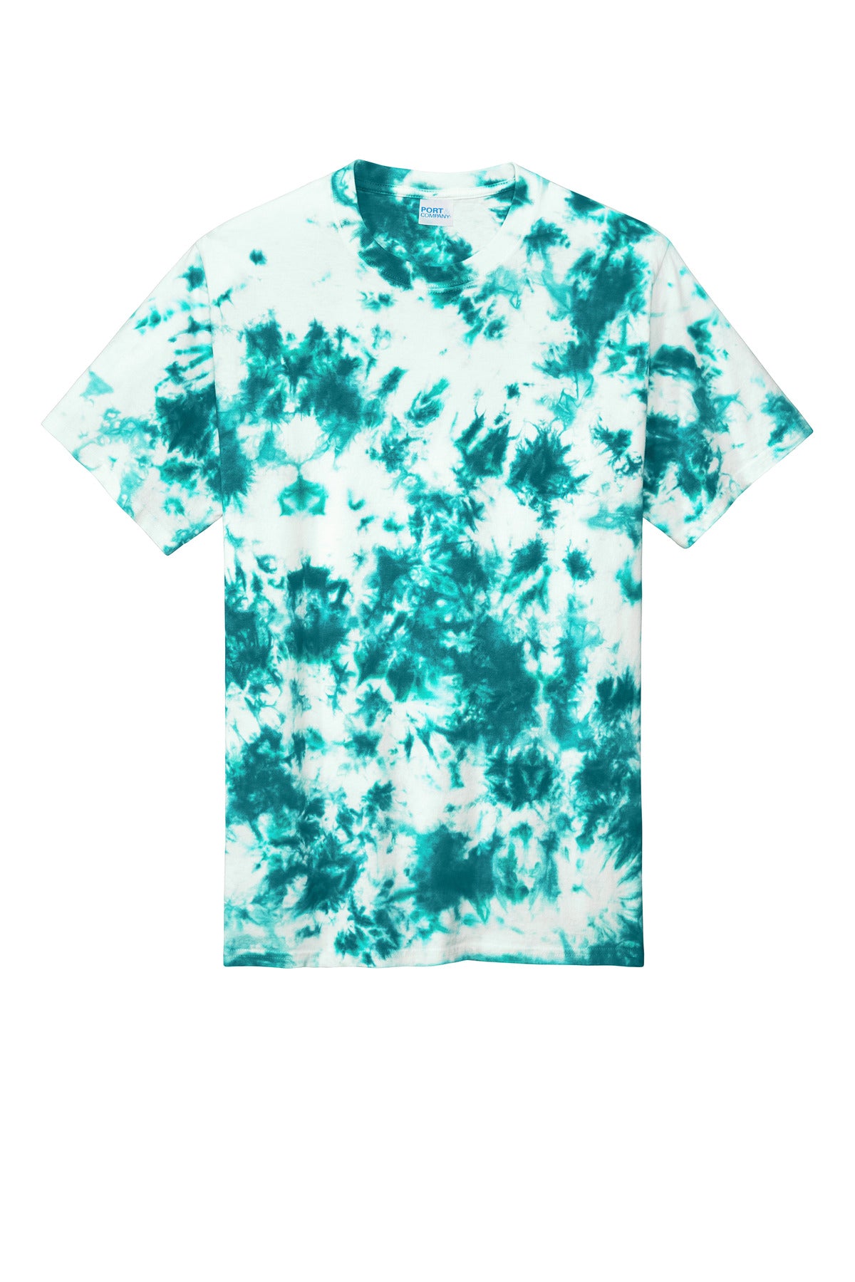 Port & Company  Crystal Tie-Dye Tee PC145 Teal