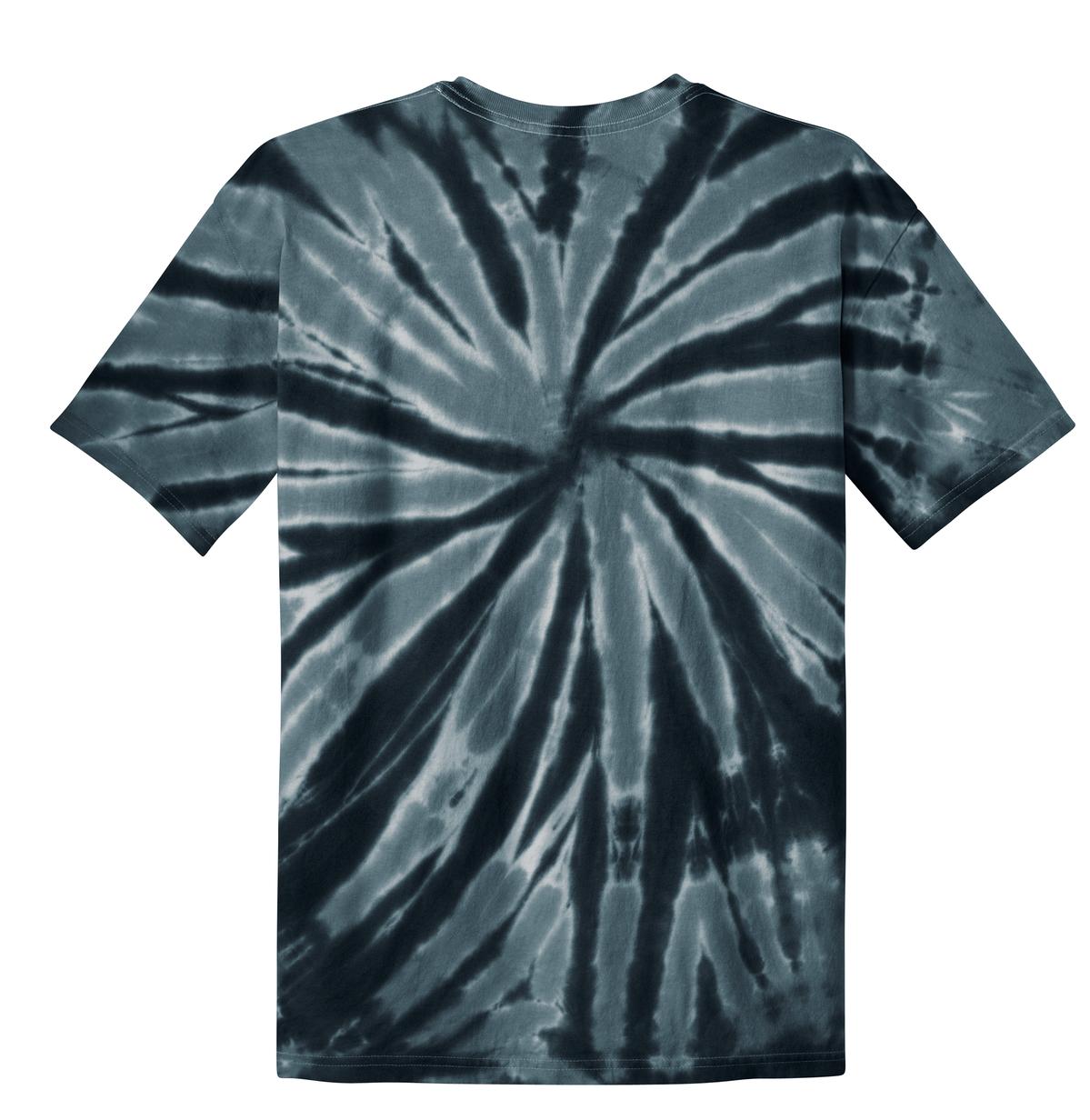 Port & Company Tie-Dye Tee. PC147 Black
