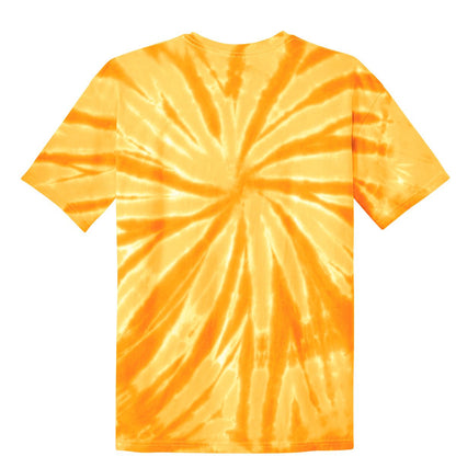 Port & Company Tie-Dye Tee. PC147 Gold